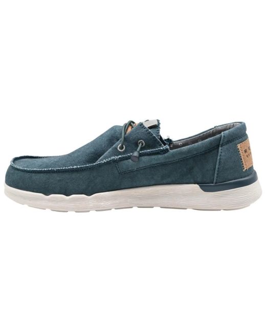 Replay Blue Laced Shoes for men