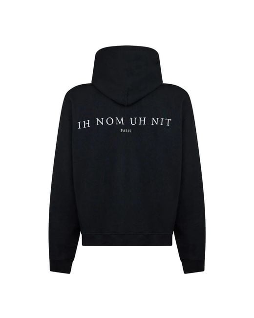 Ih Nom Uh Nit Black Hoodies for men