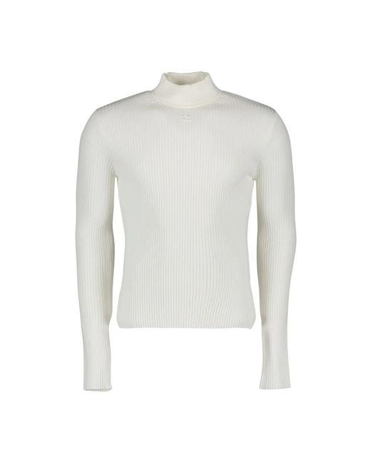 Knitwear > turtlenecks Courreges pour homme en coloris White