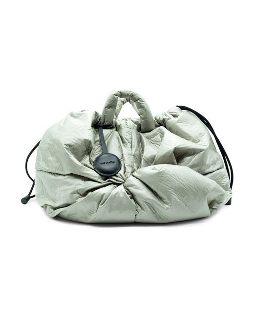 Vic Matié Green Maxi Shopper Mit Knoten