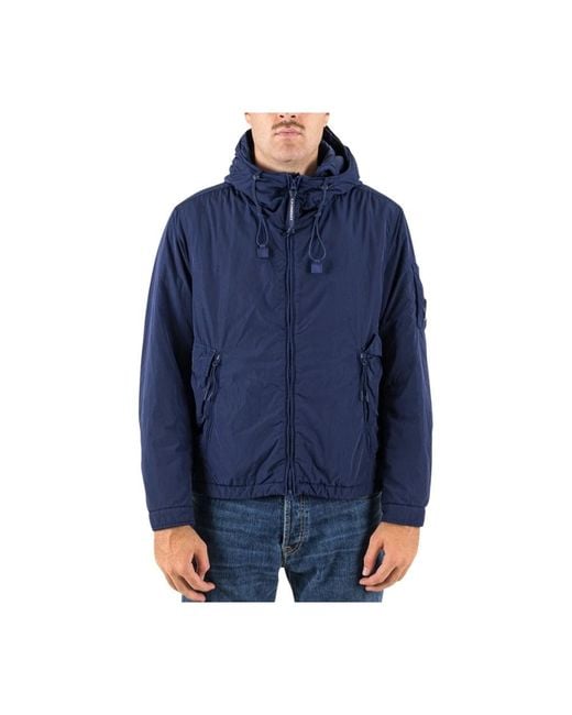 C P Company Blue Light Jackets for men
