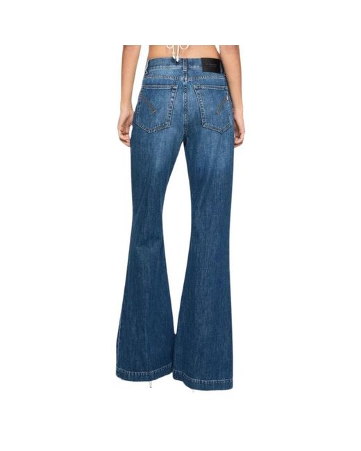 Jeans > flared jeans Dondup en coloris Blue