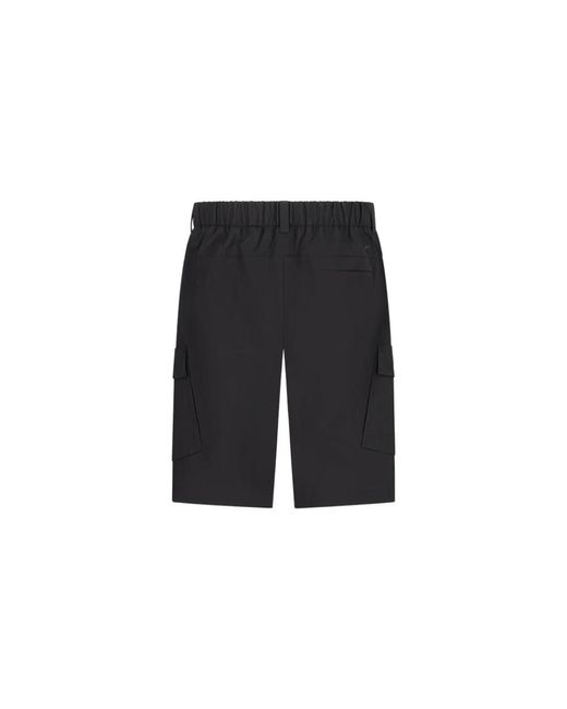 Herno Black Casual Shorts for men