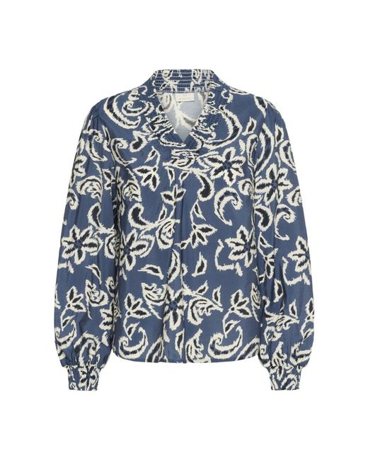 Blouses Kaffe en coloris Blue