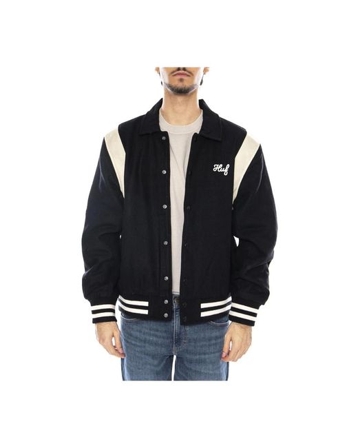 Bomber Jackets Huf pour homme en coloris Black