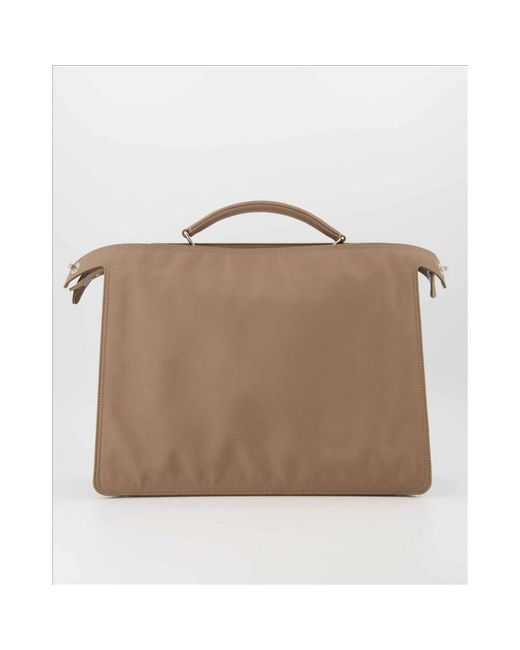 Fendi Peekaboo Iseeu Tasche in Brown für Herren