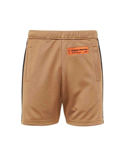 Casual Shorts di Heron Preston in Natural da Uomo