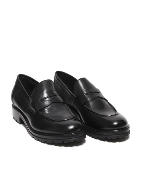 Hundred 100 Black Loafers