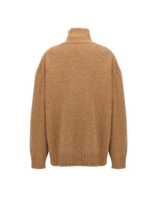 Turtlenecks Jil Sander de color Brown