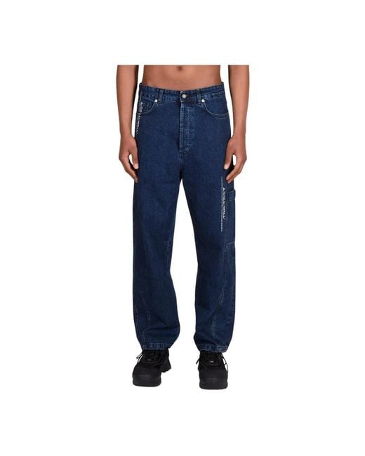 Jeans denim stile 5 tasche di A_COLD_WALL* in Blue da Uomo