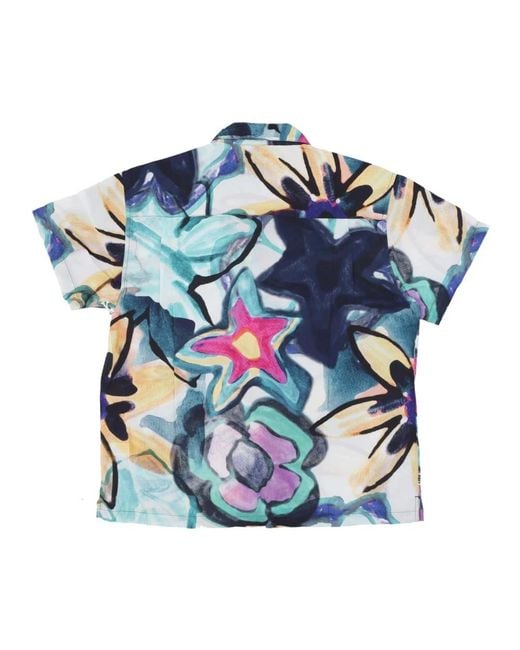 Obey Blue Short Sleeve Shirts for men