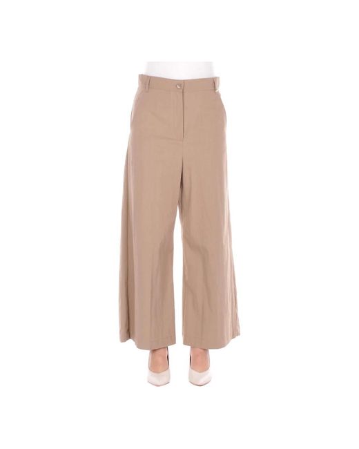 Weekend by Maxmara Natural Wide Trousers