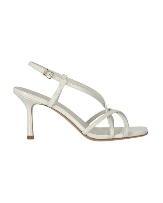 Sergio Levantesi High Heel Sandals in het Metallic