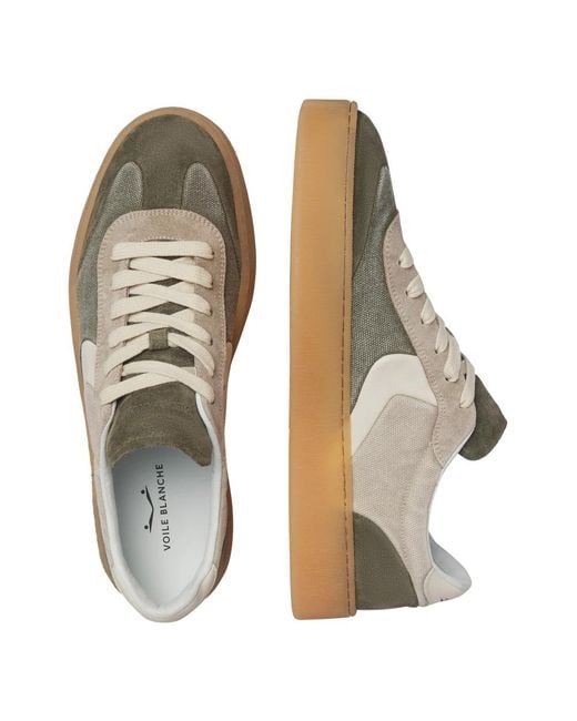 Voile Blanche White Sneakers for men