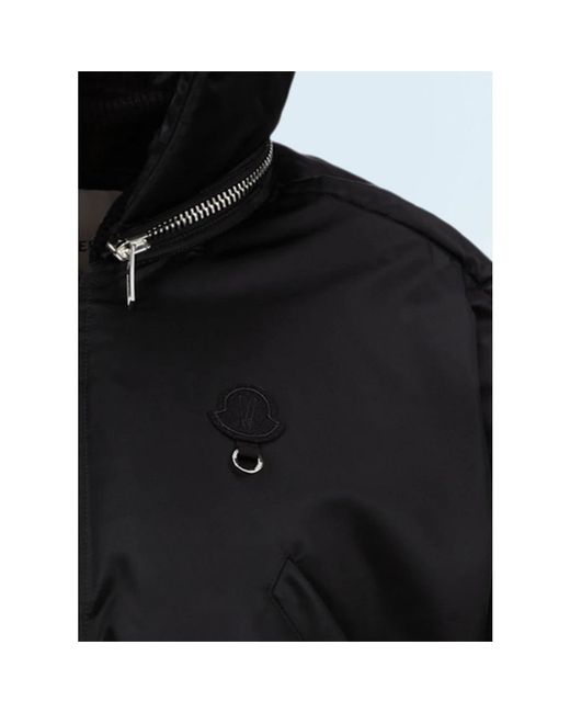 Moncler Black X Willow Smith Malek Hooded Short Down Jacket