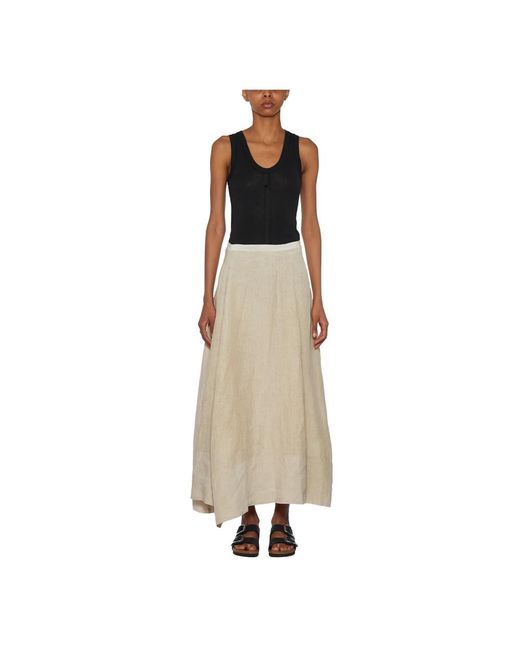 Marc Le Bihan Natural Maxi Skirts