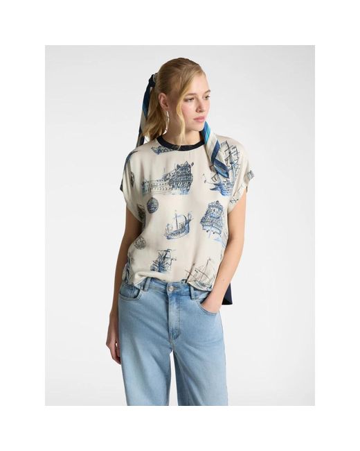 Elena Miro White T-Shirts