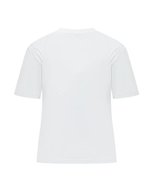 MSGM White T-Shirts