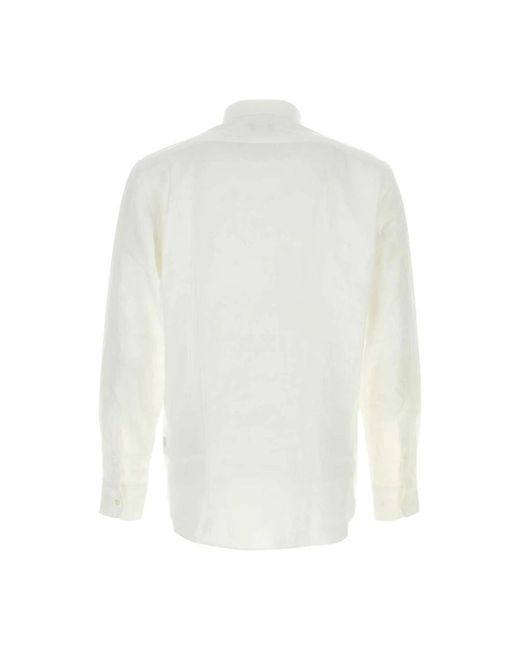 Zegna White Casual Shirts for men