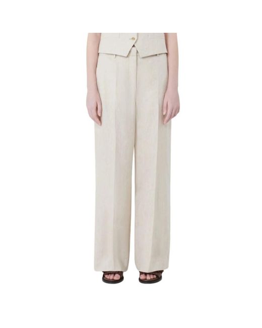 Weekend by Maxmara White Wide Trousers