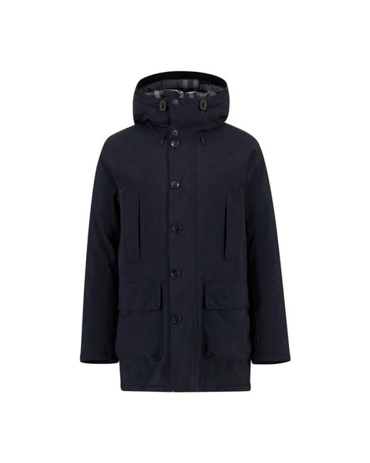 Barbour Blue Single-Breasted Coats for men