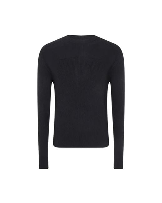Rick Owens Blue Round-Neck Knitwear for men