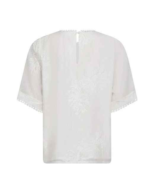 co'couture Overhemden ,Wit ,Blouses in het White
