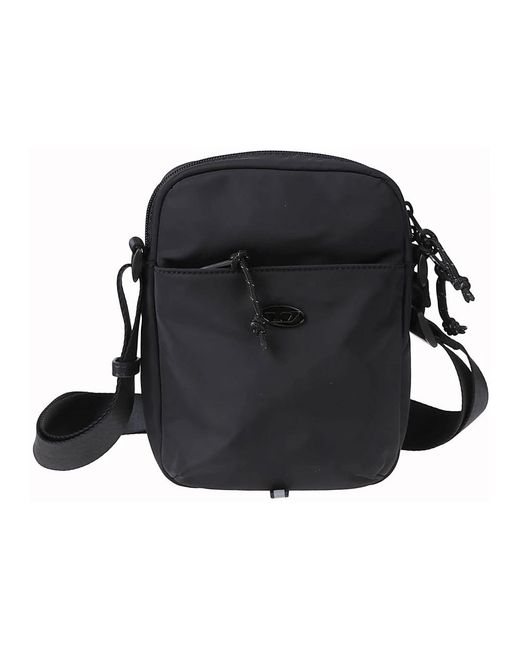 DIESEL Black Messenger Bags for men