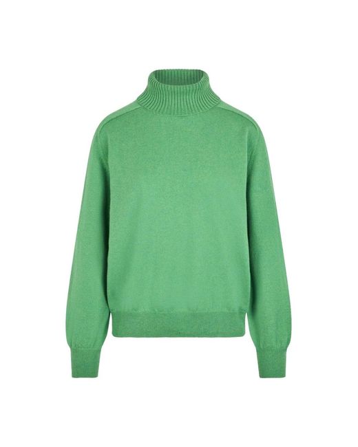 Ballantyne Green Cashmere Knitwear