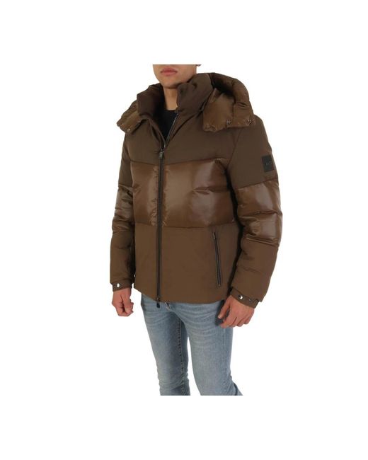 Boss Brown Down Jackets for men