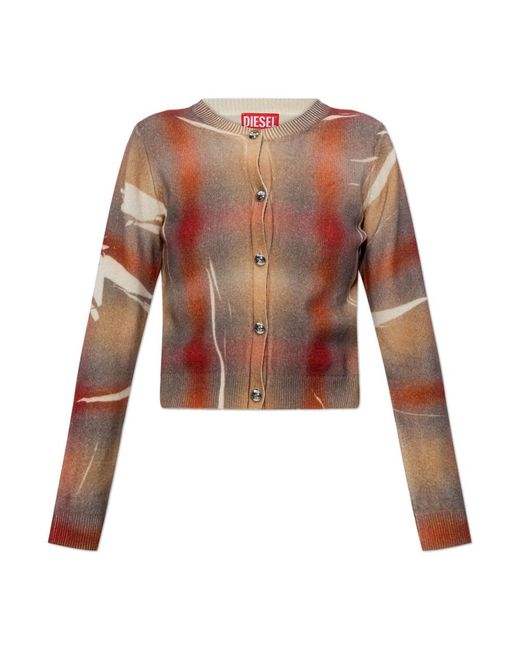 Cardigans DIESEL de color Brown