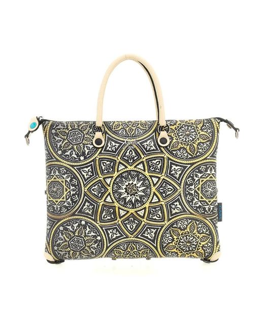 Gabs Metallic Shopping Bags