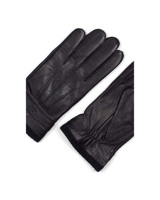 Howard London Black Gloves for men