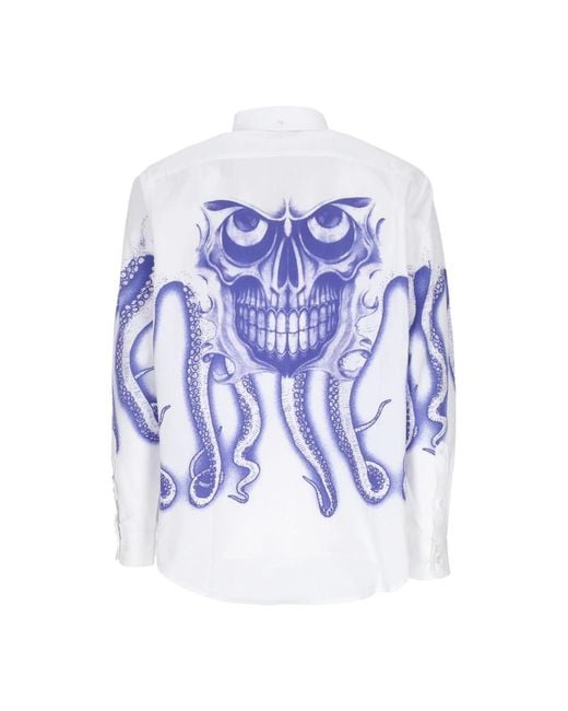 Octopus Blue Casual Shirts for men