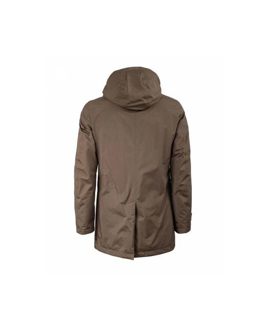 Herno Brown Winter Jackets for men