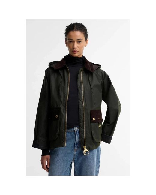 Light Jackets Barbour de color Black