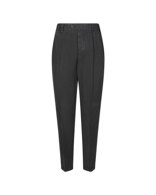 PT01 Gray Slim-Fit Trousers for men