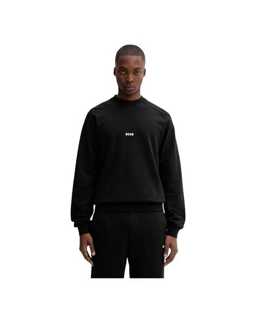 Sweatshirts MSGM pour homme en coloris Black