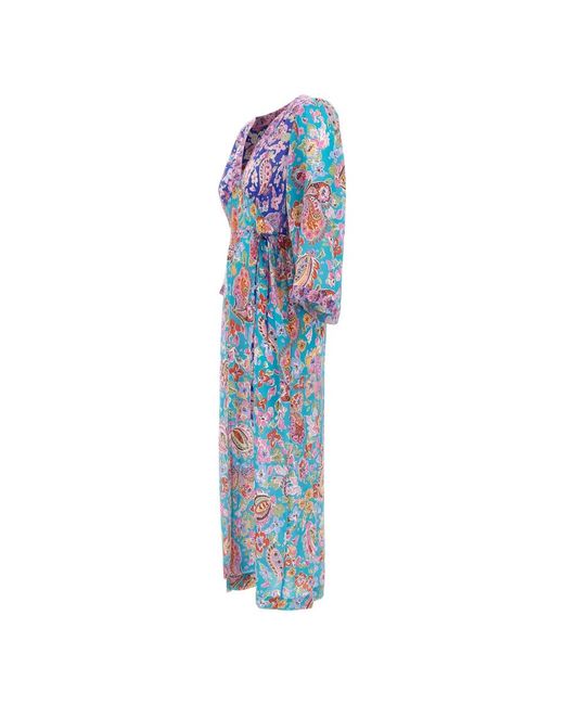 Rixo Blue Maxi Dresses
