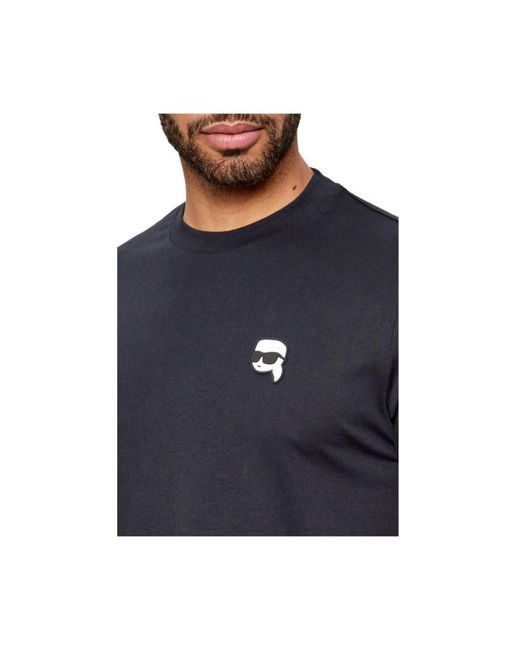 Karl Lagerfeld Black T-Shirts for men