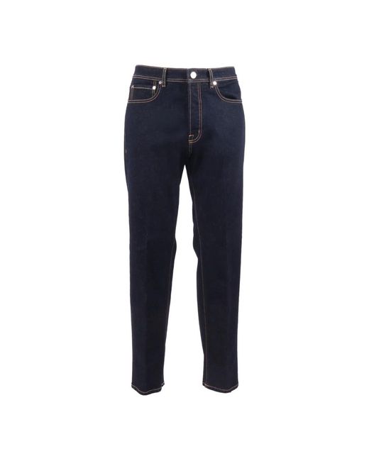 Peserico Blue Slim Fit Jeans for men