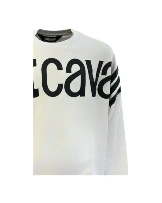 Just Cavalli White Sweatshirts for men
