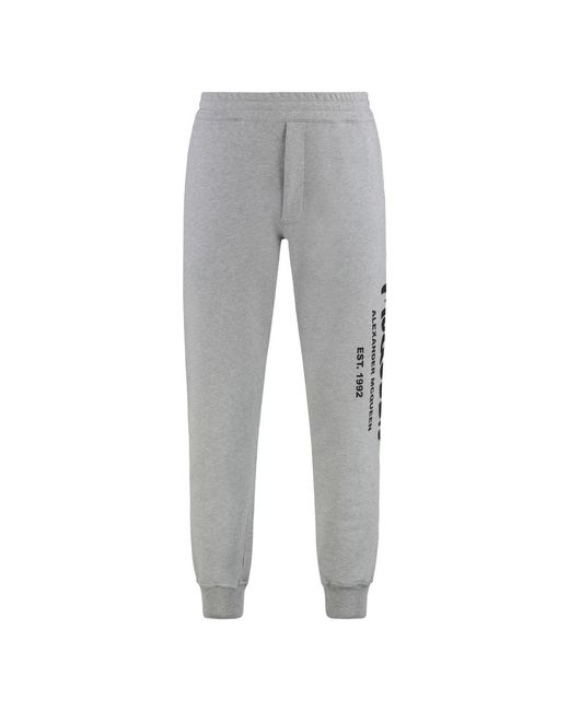 McQueen Gray Sweatpants for men