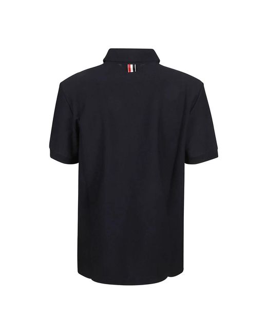 Thom Browne Black Polo Shirts for men