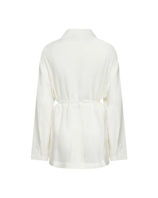 Brunello Cucinelli White Blazers