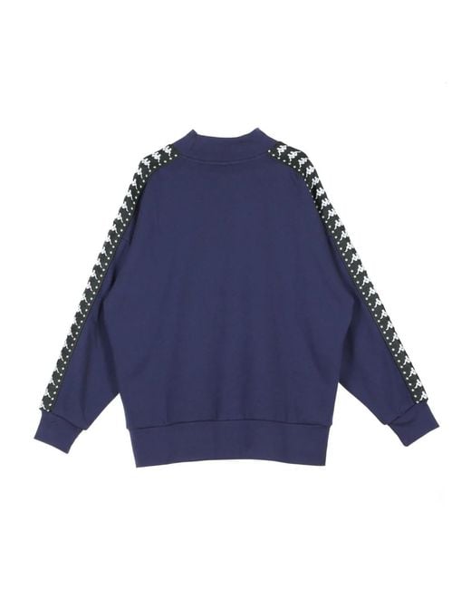 Kappa Hoodies & Sweatvesten ,Blauw ,Blauw Greystone/Zwart Crewneck Sweater in het Blue voor heren