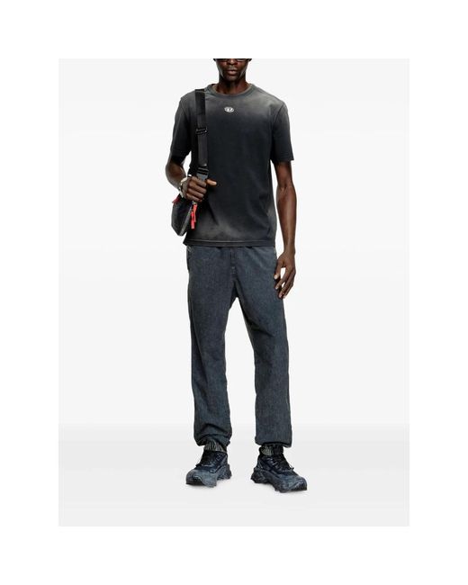 DIESEL Black T-Shirts for men
