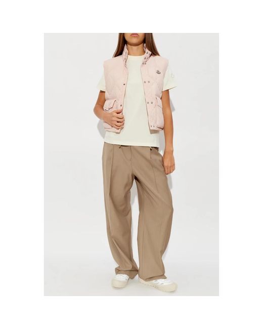 Moncler Pink Vests