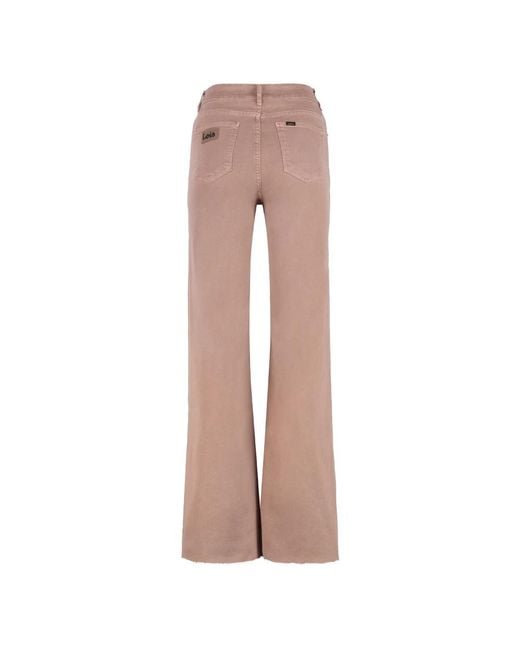 Flared Jeans di Lois in Pink