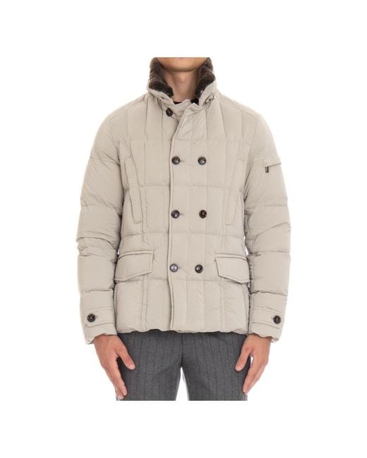 Moorer Natural Down Jackets for men